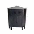 thumbnail image 2 of Antique Black Suchow Corner Cabinet, 2 of 2