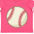 thumbnail image 4 of Inktastic Baseball Sports Ball Boys or Girls Toddler T-Shirt, 4 of 5