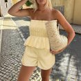 thumbnail image 2 of MAIHAN Womens Two Piece Outfits Women Clothing Shirt Tops Shorts Clothes Sets Pant Sets Women 2 Piece Outfits Cotton Outfits Sets, 2 of 7