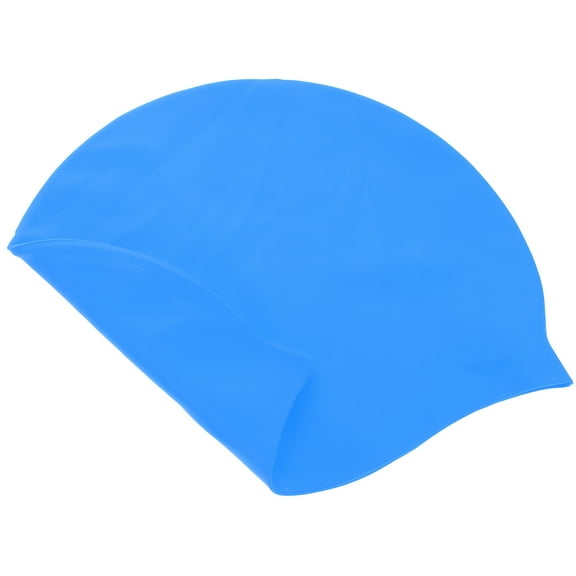 Adult Swim Cap Silicone Men Swimming Blue High Elasticity Water Proof Universal and Women Silica Gel