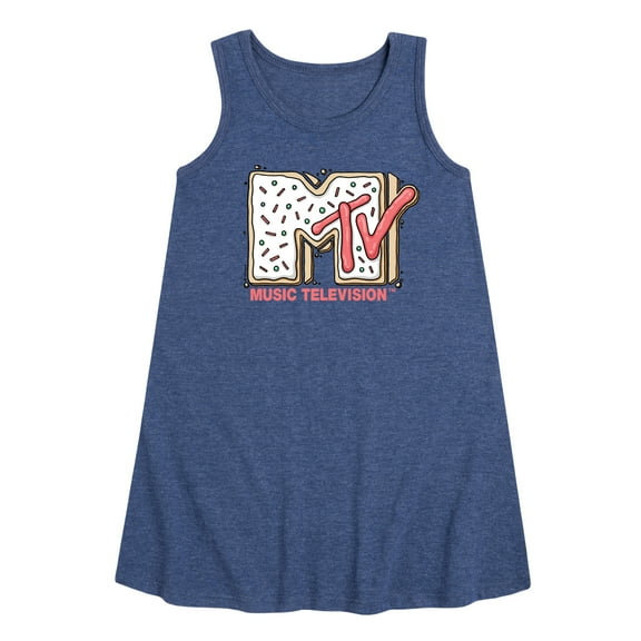 MTV - Sugar Cookie Logo - Toddler & Youth Girls A-line Dress