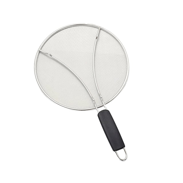 Pantalla De Salpicaduras De Acero Inoxidable, Protección Contra Salpicaduras De Aceite Multifuncional, Cubierta De Malla De Protección Para Freír Para El Hogar, Cocina, Restaurante Inevent HA026954-03