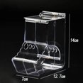 thumbnail image 1 of Clear Automatic Hamster Feeder For Hamster Guinea Pigs Rabbit Food Dispenser Plastic Pet Food Bowl Container Hamster Accessories ShopWise Round, 1 of 8