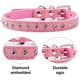 thumbnail image 3 of Collar para perros ancho y grueso con remaches de cuero. Adecuado para cuellos de 14" a 17", variedad media., 3 of 5