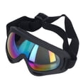 thumbnail image 3 of Suodoka Dog Sunglasses UV Protection Windproof Eye Protective Colorful Lens Large Dog Goggles Glasses, Black Frame, Outdoor Everyday Pet Accessories, One Size (7.09 in / 18 cm), 3 of 9