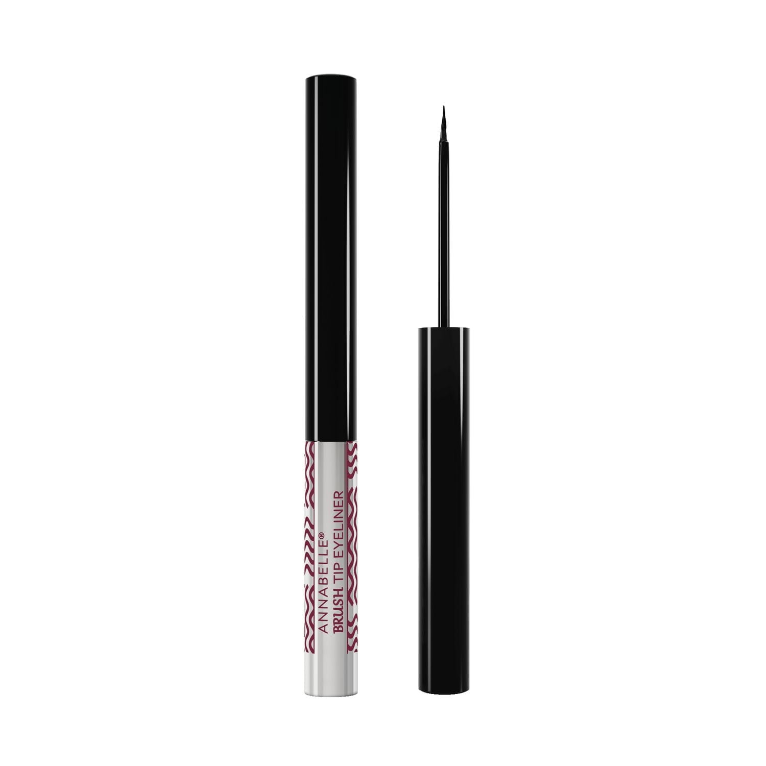 Brush Tip Eyeliner - Burgundy