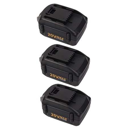 Replacement for Worx 20V 4.0Ah Li-ion Powertool Battery WA3578 (3 Pack)