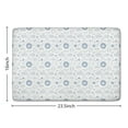 thumbnail image 5 of White Blue Sun Moon Cloud Star Flannel Non Slip Door Rugs,Washable Door Mats Indoor,Decorative Door Mats,Dirt-Resistant and Absorbent Doormat for Entrance,Bedroom,Kitchen,Bathroom,23.5"x16", 5 of 5