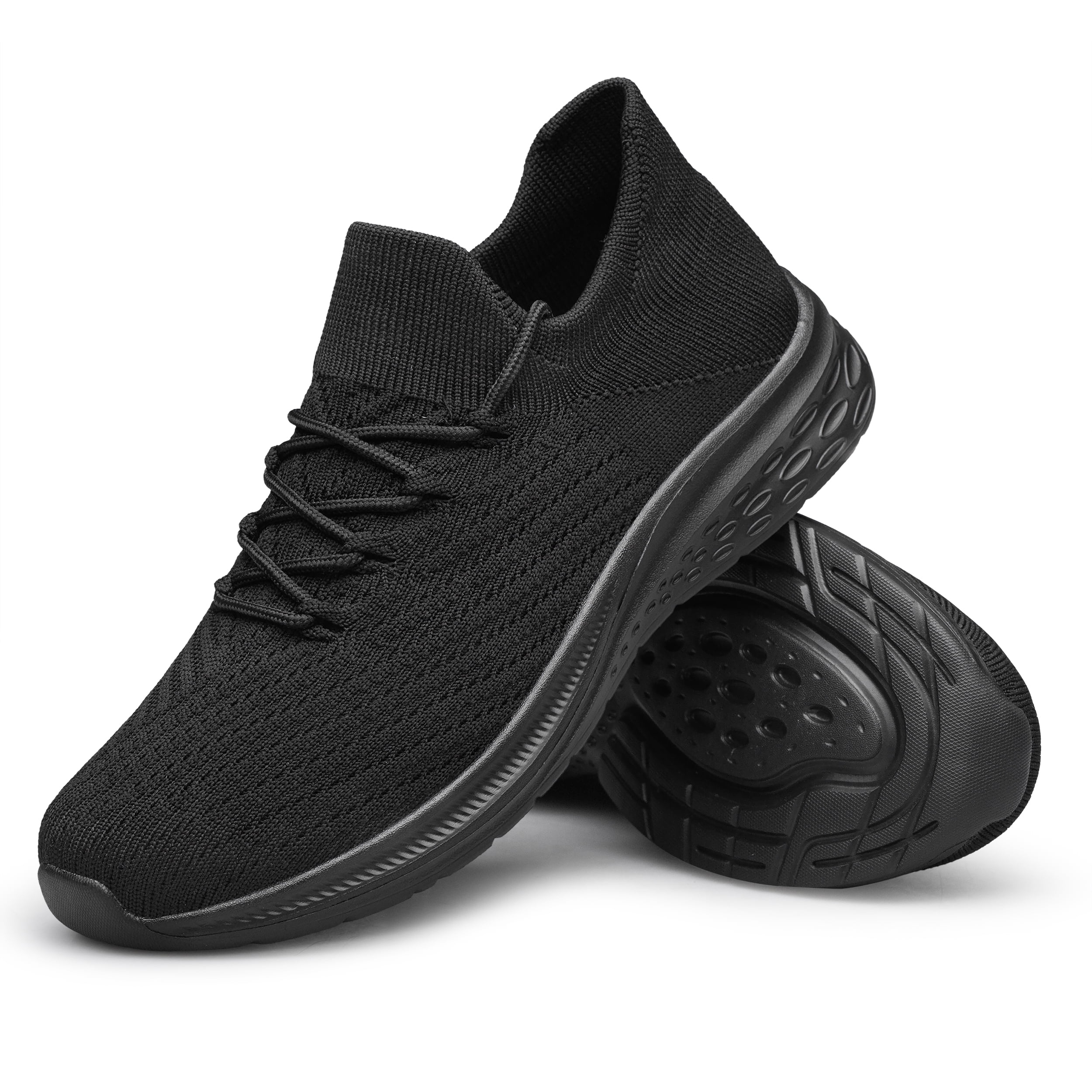 SILLENORTH Men's Mesh Sneakers Slip on Walking Shoes Breathable Comfort