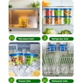 thumbnail image 5 of Freezer Storage Containers, [6 Pack-24 Oz] Airtight Plastic Food Storage Containers with Twist Top Lids, Soup, Meal Prep | BPA Free | Stackable | Leakproof | Microwave/Dishwasher Safe, 5 of 6