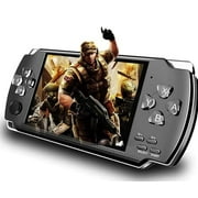 ZAGAROR 8GB 4.3" 1000 LCD Screen Handheld Portable Game Console, Built in 1200+Real Video Games with Media Player, for gba/gbc/SFC/fc/SMD Games, Best Gift for Kids and Adults -Black