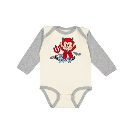 

Inktastic Lil Devil Gift Baby Boy or Baby Girl Long Sleeve Bodysuit