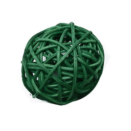 5PCS/Set Colorful Cute Rattan Wicker Cane Balls Home Garden Wedding ...