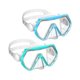 thumbnail image 1 of Chenchen Kids Swim Goggles, Swimming Snorkel Diving Mask with Nose Cover for Youth 6-14 Tempered-Glass Panoramic View, 1 of 1