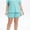 06Lake Green, variant on Cueply Women’s Plus Size Pajama Set Short Sleeve Sleepwear Loungewear 2 Piece Soft Top & Drawstring Shorts with Pockets