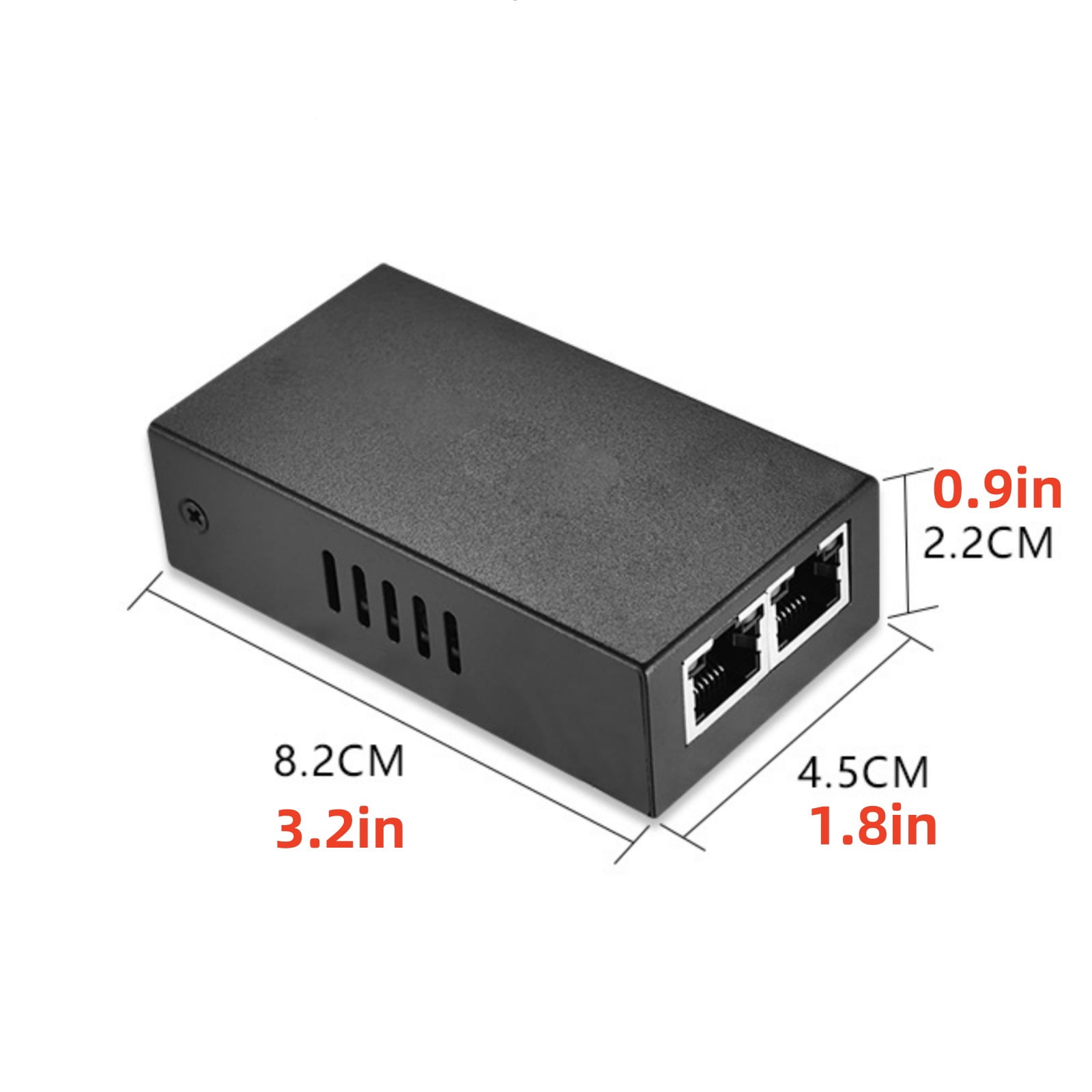 POE Extender 2 Port POE-Powered POE Ethernet Switch Repeater 100M RJ45 TAPDRA Spare Part