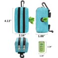 thumbnail image 5 of Pet Garbage Bag Dispenser Camouflage Poop Picking Bag Dog Walking Storage Bag Portable Key Bag Hanging Bag Poop Bags, 5 of 5