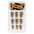 thumbnail image 3 of Uñas postizas NikouMX 24 piezas de moda Grado profesional, 3 of 8