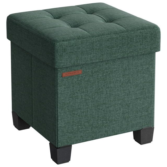 Otomana de almacenamiento SONGMICS de 38 x 38 x 40 cm, capacidad para 300 kg