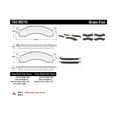 thumbnail image 2 of Centric Parts Disc Brake Pad P/N:102.08210, 2 of 4