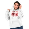 thumbnail image 4 of Betty Boop Girl Power On Repeat Hoodie Sweatshirt Women Brisco Brands M, 4 of 6
