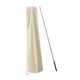 thumbnail image 3 of Funda para sombrilla de jardín, protección contra el polvo, con cremallera, impermeable, resistente, para patio, jardín exterior Beige con poste, 3 of 8