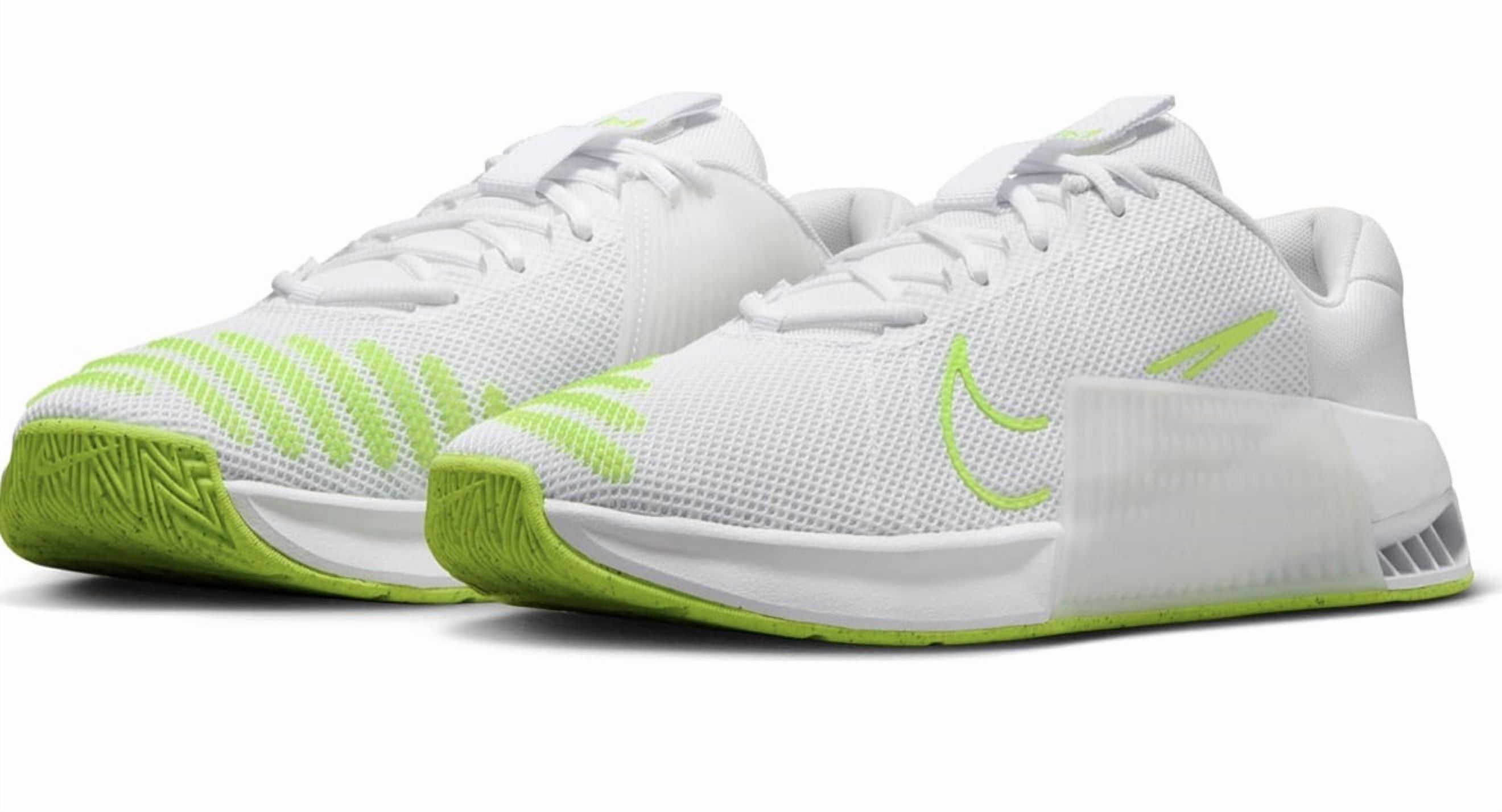 Nike‎ Metcon 9 White Volt Men Size 7 Cross Training Gym Workout Shoes DZ2617-104 Nike Metcon 9 White / Volt - Sep 2024 - DZ2617-104  main image 2