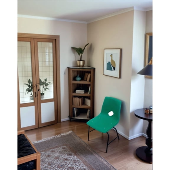 TecnoMöbel Silla Infantil para Preescolar o Kinder, con Concha de Polipropileno (Verde)