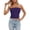 Purple【Tank Tops for Women Clearance Sales】, variant on haizhen Women's Tank Tops with Built in Bras Off the Shoulder Strapless Tube Top Removable Bra Cropped Tank Tops for Women Workout Athletic Running Vest Grey, XL