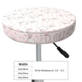 thumbnail image 4 of Daiia Rabbit Stool Covers Round,Round Bar Stool Covers Waterproof Bar Chair Covers Washable Stool Cushion Slipcover for 12-14 Inch Chair-12 inch, 4 of 7