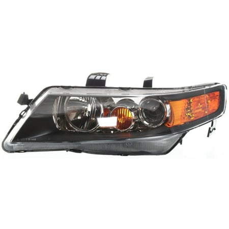 Headlight For 2006 2007 2008 Acura TSX Base Model Left Clear Lens HID