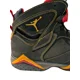 thumbnail image 4 of N I-K-E A i r-Jor-dan VII 7 RETRO BLACK VARSITY RED CU9307-081 MENS SIZE 12 CITRUS, 4 of 6
