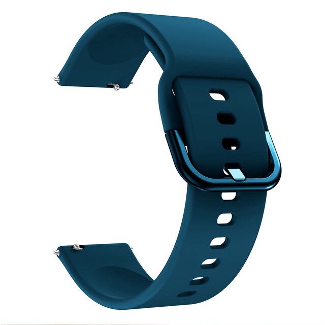 20 mm 22 mm correa de silicona para Samsung Galaxy Watch Active 2 40 mm 44 mm/3 41 mm 45 mm/para Huawei GT 2 46 42 mm correa de pulsera