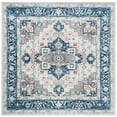 thumbnail image 6 of SAFAVIEH Brentwood Nanette Floral Bordered Runner Rug, 2' x 14', Light Grey/Blue, 6 of 9