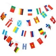 thumbnail image 4 of Banderas de 32 países para decoración de fiestas, banderines decorativos para colgar, banderines de países, 4 of 6