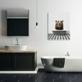 thumbnail image 3 of Stupell Industries Bear in Bathroom Tub Animals & Insects Painting Gallery Wrapped Canvas Print Wall Art, 30 x 40, 3 of 8