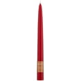 thumbnail image 2 of ROOT Candles Unscented Dipped Taper Candles, 9-inch Tall, Box of 12, Color: Red, 2 of 6