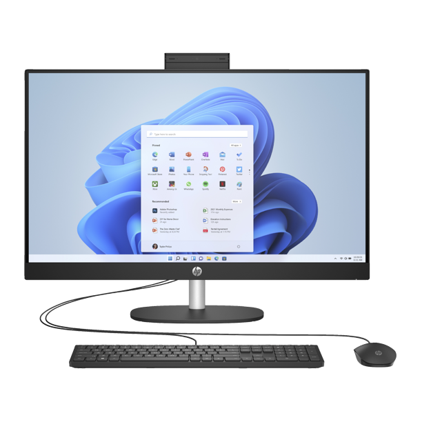 HP Essential AllinOne Computer 27" FHD 13th gen Intel Core i5, 16 GB
