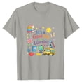 thumbnail image 5 of Fnhpitd Butter T Shirt Teach Tshirt Cute Teacher Life Shirts Special Education Tee Inspirational Tops Grey,M, 5 of 7