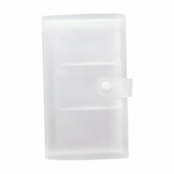 CCOCC Transparent Business Card Holder Name Card Book Credit Card Organizer Protector Pages 120 Slots for Office Business