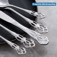 thumbnail image 6 of 20/40pcs of Beautiful Vintage Silverware Set, Made of silvery Stainless Steel, Perfect for Elegant Dining, an Ideal Gift for Women, And Suitable for Home Kitchens, Restaurants, And Weddings, 6 of 9