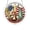 D, variant on 8 Inch Patriotic Stained Glass Style Suncatcher, Bald Eagle & Liberty Design Acrylic Window Hanging Ornament, 4th of July Independence Day Decorative Sun Catcher, Round Light Catcher