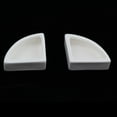 thumbnail image 4 of MERIGLARE 2Pieces Reptile Anti- Food Bowl Cup Turtle Worm Live Food Container White Angle M, 4 of 9