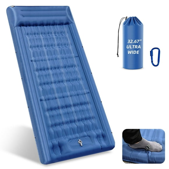 Colchoneta para Dormir InnoMast 83 cm Extra Ancha con Almohada para Camping