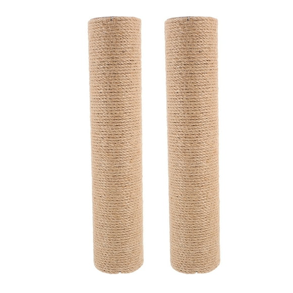 2pcs Cat Scratching Post Replacement Diy Cat Tree Replacement Parts Tall Sisal Pole Post For Indoor Cats Heavy Duty Cat Scratching Post Accessories