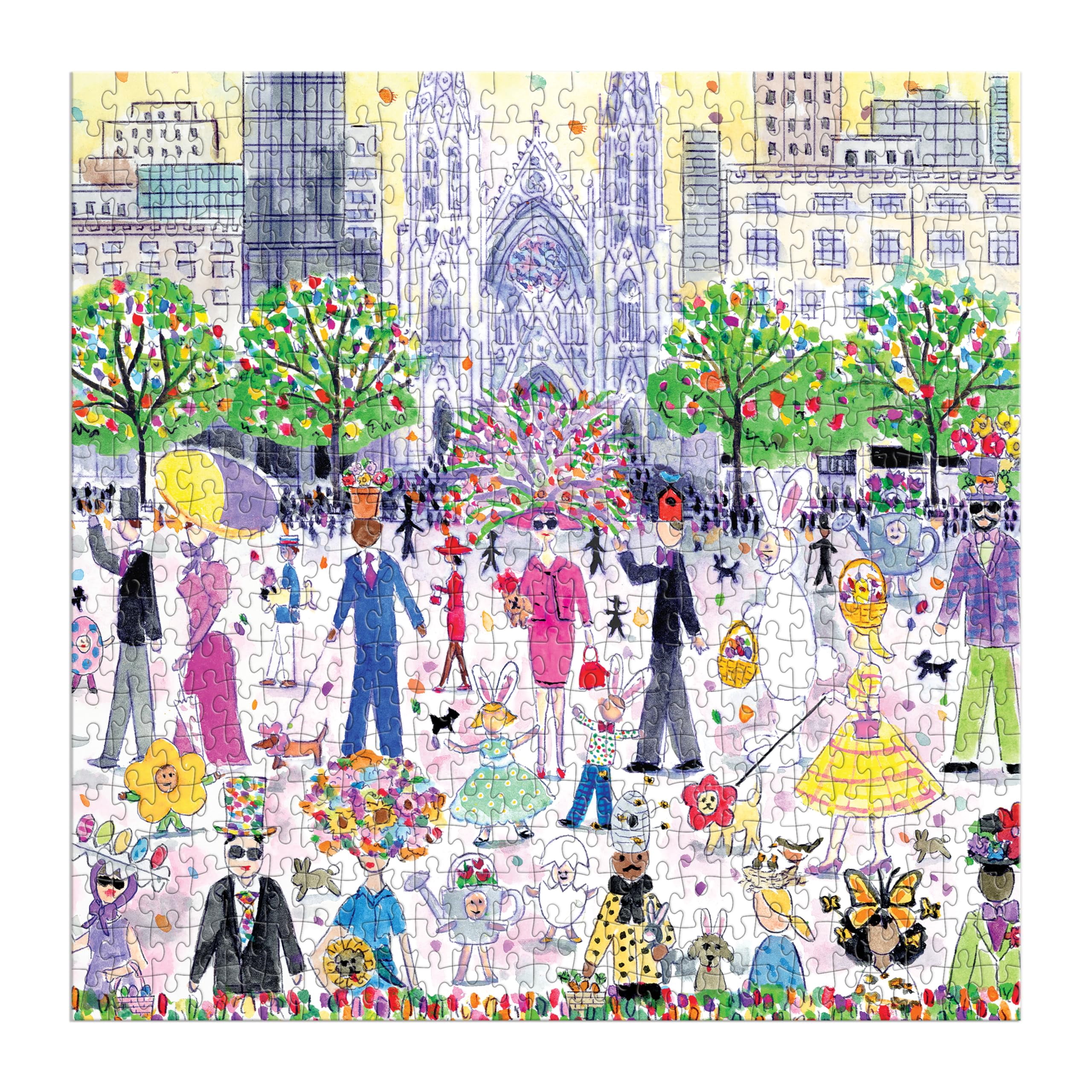 Michael Storrings Easter Parade 500 Piece Puzzle (Jigsaw)