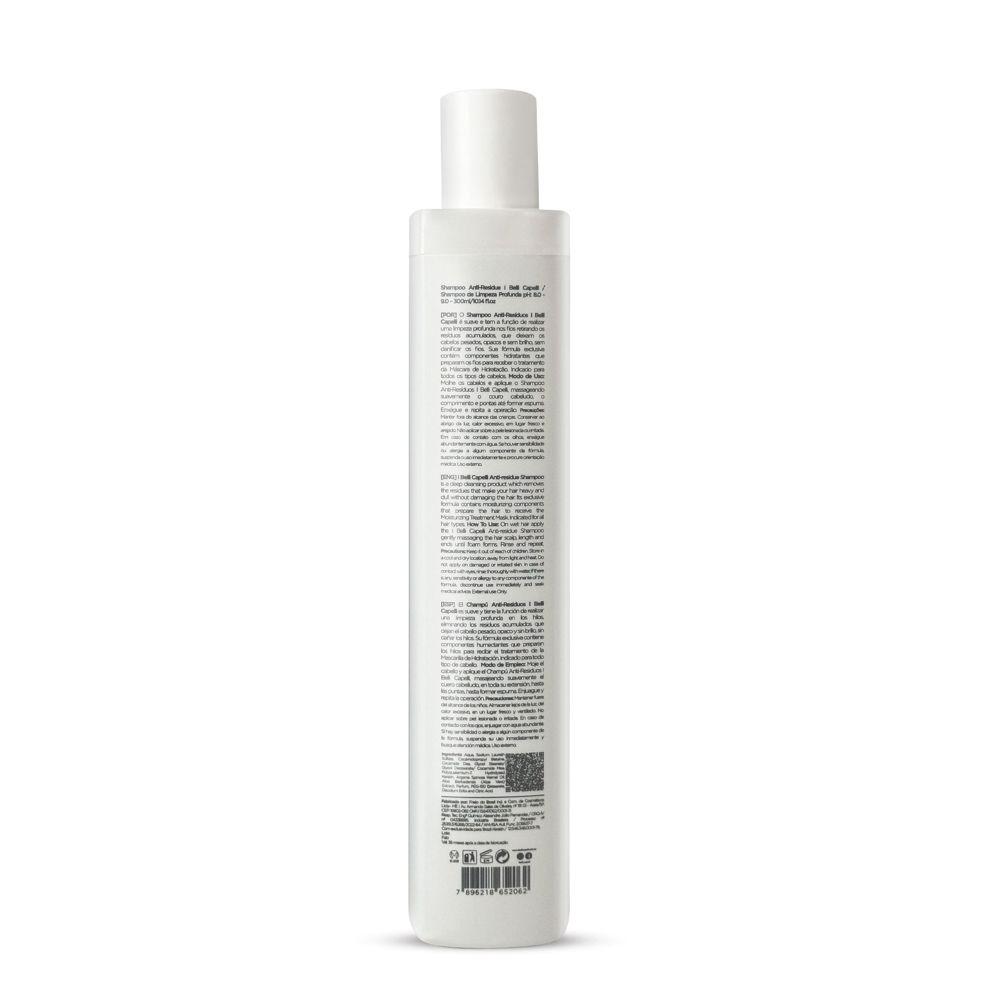 I Belli Capelli Kit Ravenna Deep Cleansing Shampoo + Torrano Nanoplasty Straightening Gel