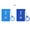 Blue, variant on Anti-slip Soft Silicone Protective Cover for Case for Shell Protector with Lanyard for T7 SSD Mobile Hard Disk