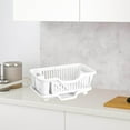 thumbnail image 1 of pitrice Dish Drying Rack Kitchen Storage Rack Tools for Kitchen Countertop Cabinet White, 1 of 9