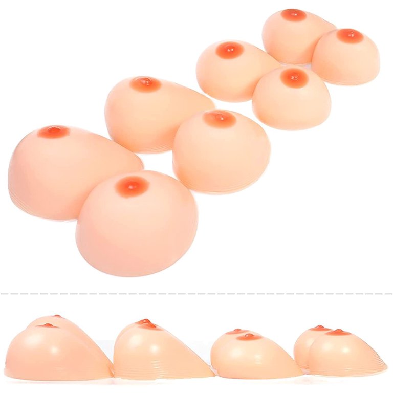 Self Adhesive Silicone Breast Forms Fake Boobs Waterdrop Enhancers